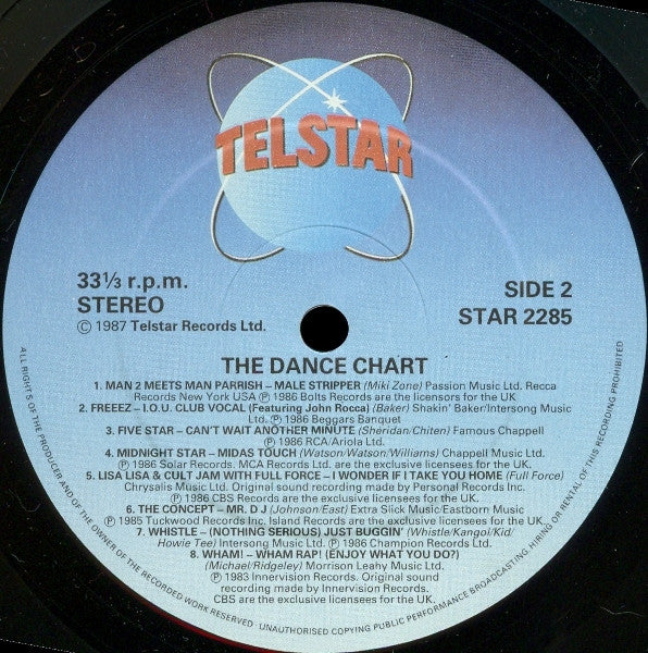 Various : The Dance Chart (LP, Comp)