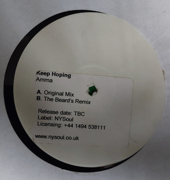 Amma : Keep Holding (12", W/Lbl)