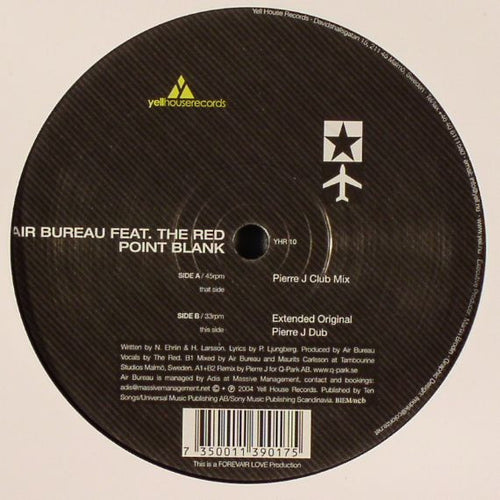 Air Bureau Feat. The Red : Point Blank (12")