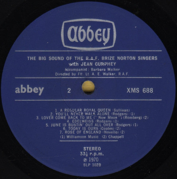 RAF Brize Norton Singers : The Big Sound Of The RAF Brize Norton Singers (LP)