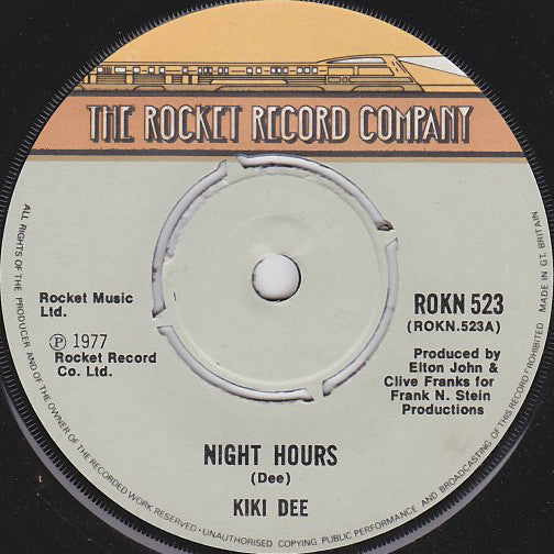 Kiki Dee : Night Hours (7", Single)