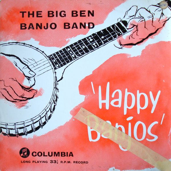 The Big Ben Banjo Band : Happy Banjos (10", Mono)