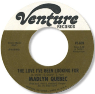 Madelyn Quebec : Better Than My Best (7")