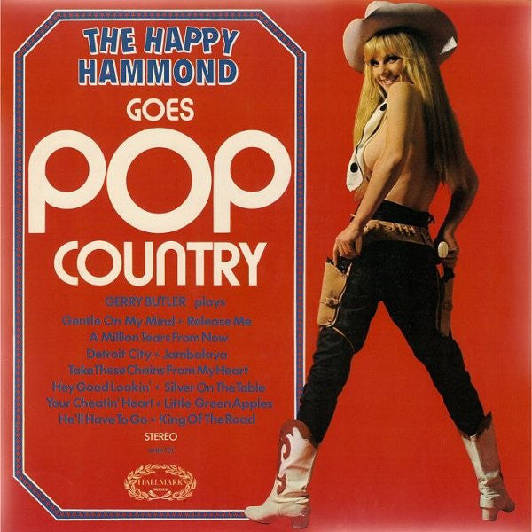 Gerry Butler : The Happy Hammond Goes Pop Country (LP, Album)