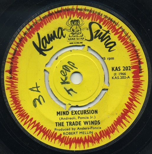 The Trade Winds : Mind Excursion / Little Susan's Dreaming (7", Single)