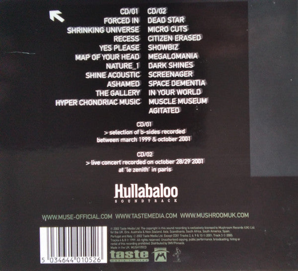 Muse : Hullabaloo Soundtrack (CD, Comp + CD + Album, Ltd, Dig)