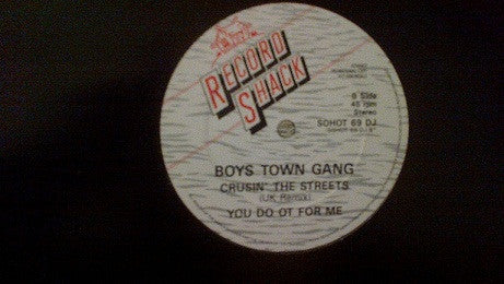 Boys Town Gang : Remember Me / Ain't No Mountain High Enough (12", Promo)