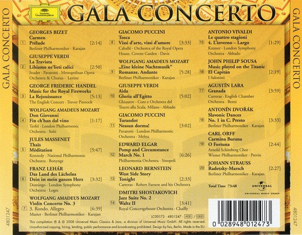 Various : Gala Concerto (CD, Comp)