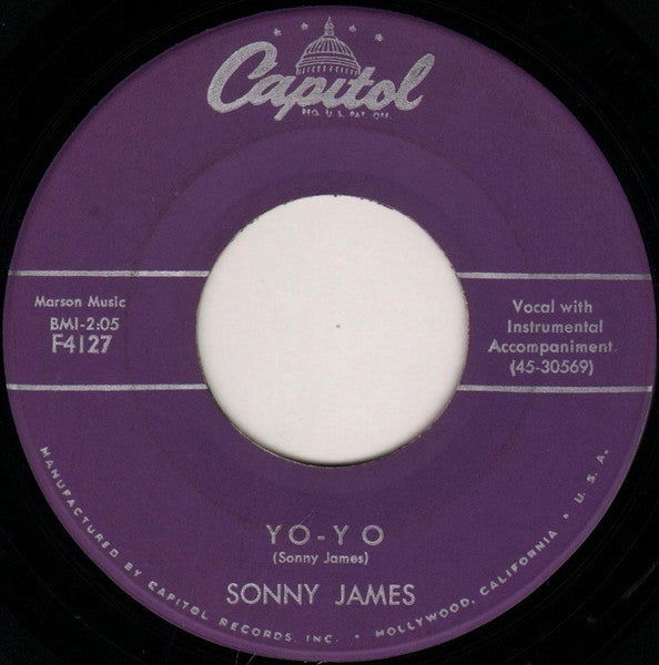 Sonny James : Yo-Yo (7")