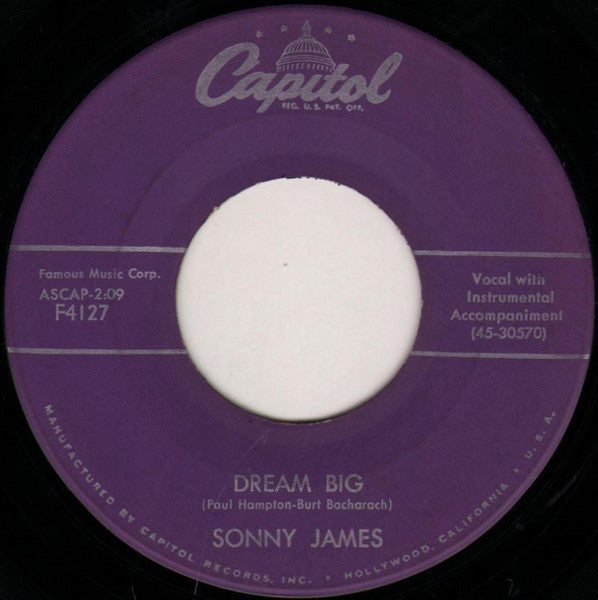 Sonny James : Yo-Yo (7")