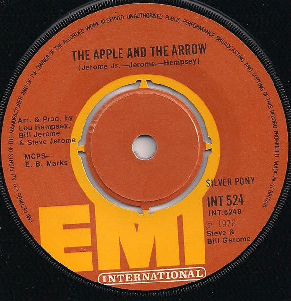 Silver Pony : The Lonely Ranger (7", Single)