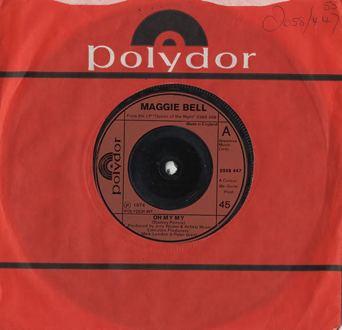 Maggie Bell : Oh My My (7")