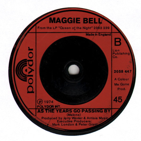 Maggie Bell : Oh My My (7")