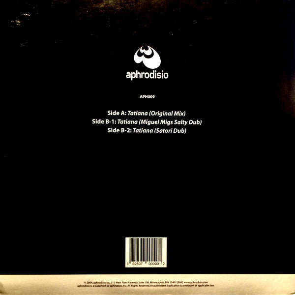 Roomsa : Tatiana EP (12", EP)