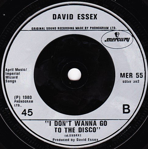 David Essex : Heart On My Sleeve (7", Single)