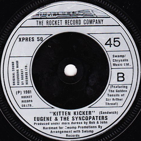 Eugene & The Syncopaters : The Great Romantic (7", Single)