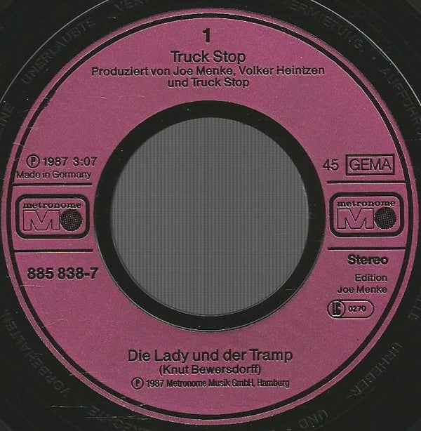 Truck Stop (2) : Die Lady Und Der Tramp (7", Single)