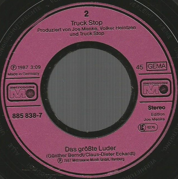 Truck Stop (2) : Die Lady Und Der Tramp (7", Single)