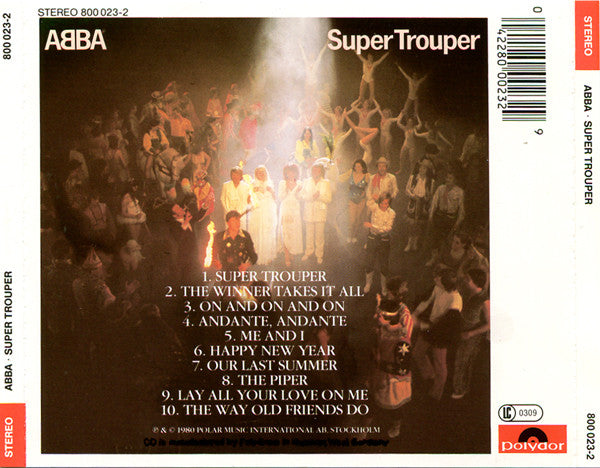 ABBA : Super Trouper (CD, Album, RE)