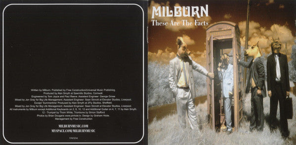 Milburn : These Are The Facts (CD, Album, Sup)