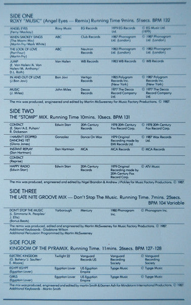 Various : Music Factory Mastermix - Issue No. 14 (2x12")