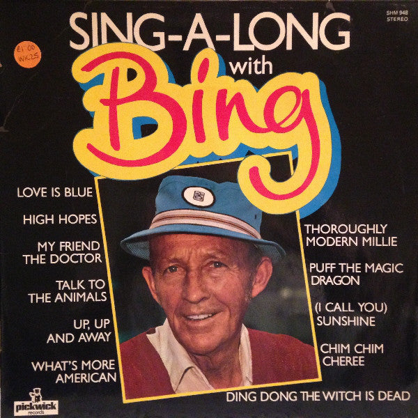 Bing Crosby : Sing-A-Long With Bing (LP, Album, RE)
