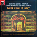 Carlo Bergonzi, Franco Corelli, Placido Domingo, Nicolai Gedda, James McCracken, Luciano Pavarotti, Jon Vickers : Great Tenors Of Today (LP, Comp)