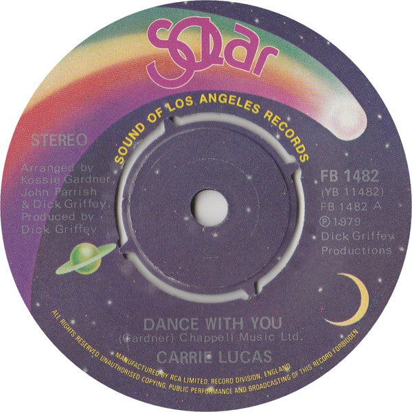 Carrie Lucas : Dance With You (7")