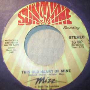 Mizz (2) : This Old Heart Of Mine (7", Single)