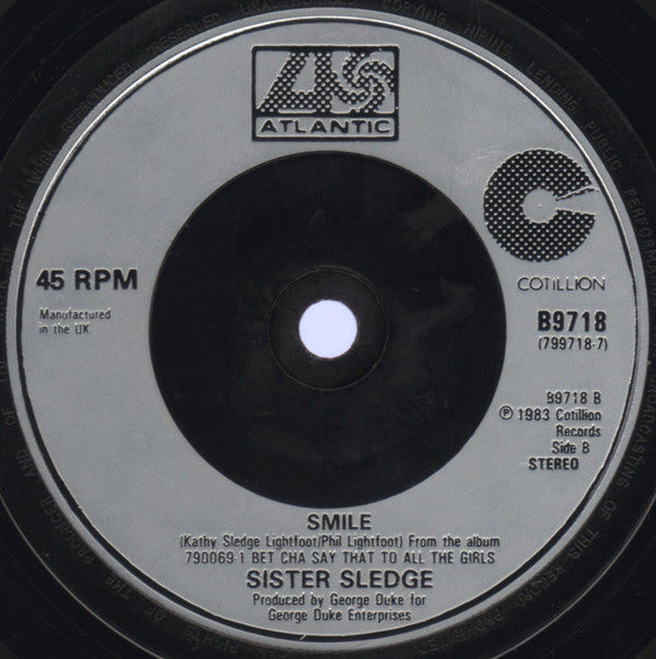 Sister Sledge : Lost In Music (7", Single, Sil)