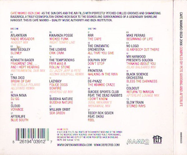 Various : Café Mambo Ibiza 2006 (2xCD, Comp)