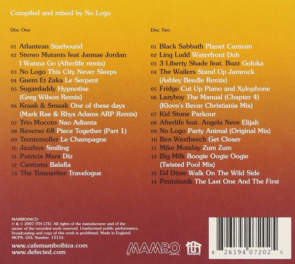 Various : Café Mambo Ibiza 2007 (2xCD, Comp, Mixed)