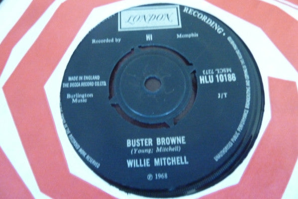 Willie Mitchell : Buster Browne (7", Single, Lab)
