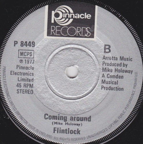 Flintlock : Anything For You (7", Single, Pap)