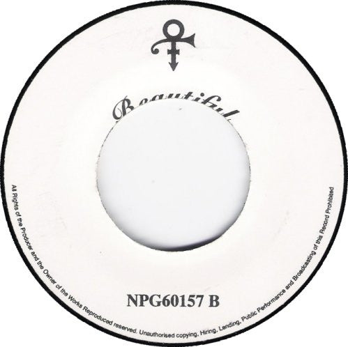 The Artist (Formerly Known As Prince) : The Most Beautiful Girl In The World (7", Single)