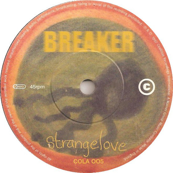 Breaker (4) : Strangelove (7", Single)