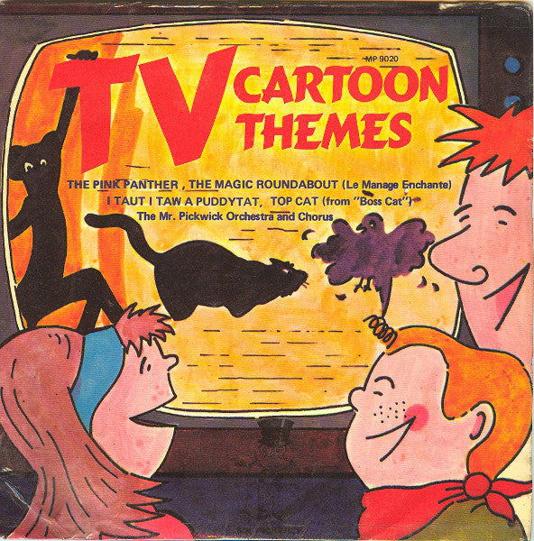 Mr. Pickwick Players & Orchestra : TV Cartoon Themes (7", EP)