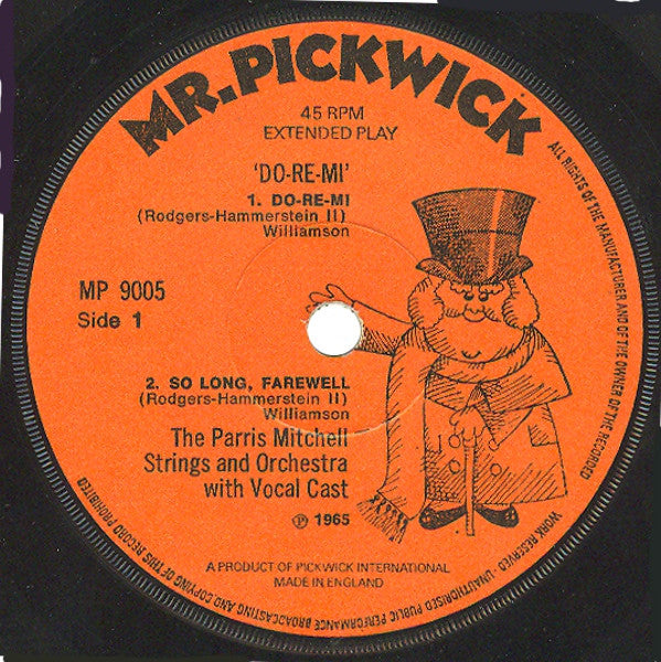 The Parris Mitchell Strings : Do-Re-Mi (7", EP)