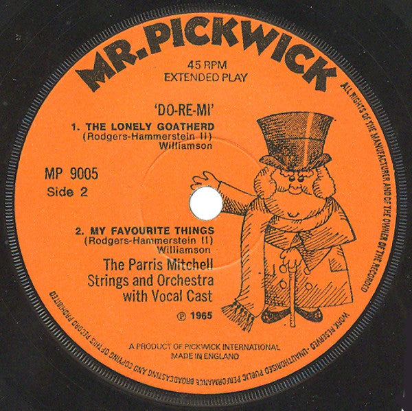 The Parris Mitchell Strings : Do-Re-Mi (7", EP)