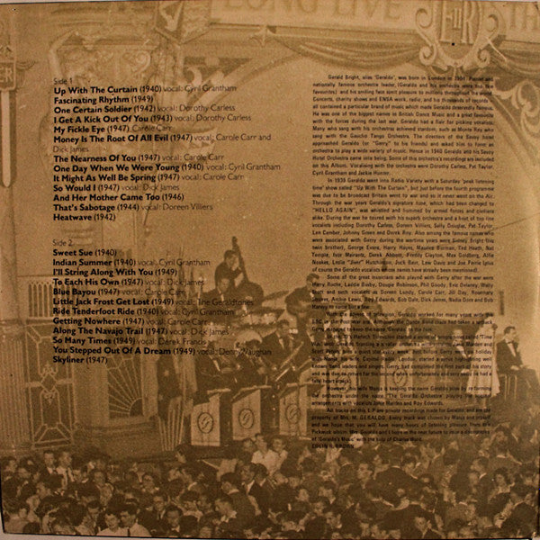 Geraldo And His Orchestra : 50 Hits Of The Naughty 40's (2xLP, Mono)