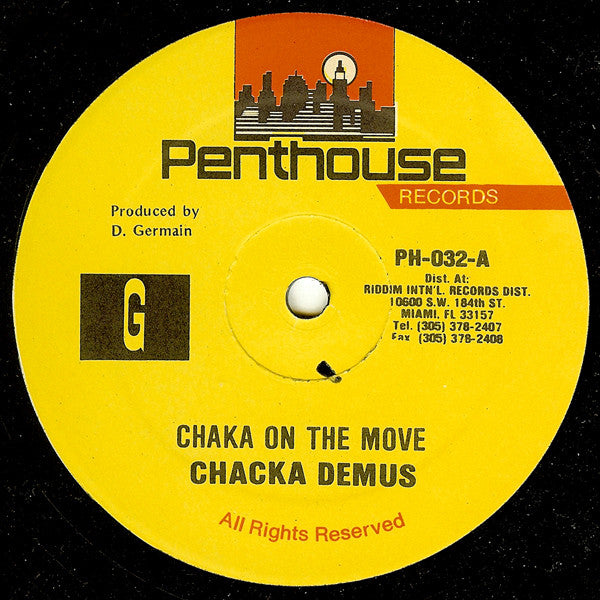 Chaka Demus : Chaka On The Move (12")