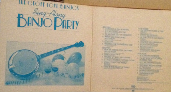 The Geoff Love Banjos : Sing-Along Banjo Party (2xLP, Comp, RE, RP)