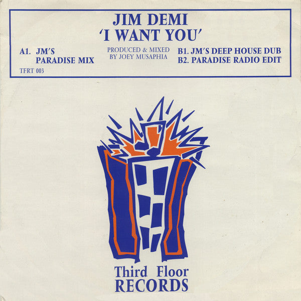 Jim Demi : I Want You (12")