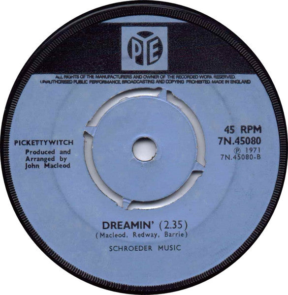 Pickettywitch : Summertime Feeling  (7", Single)