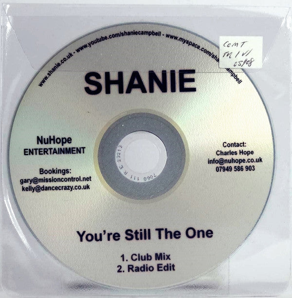 Shanie : You're Still The One (CDr, Single, Promo)