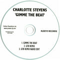 Charlotte Stevens : Gimme The Beat (CDr, Single, Promo)