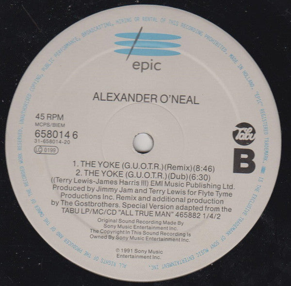 Alexander O'Neal : Sentimental (12", Single)