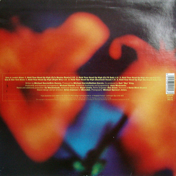 4 Love : Hold Your Head Up High (12")