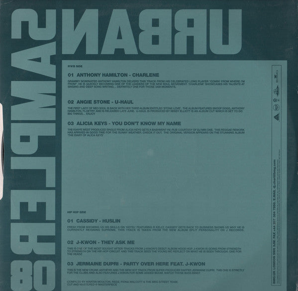 Various : BMG Urban Sampler 08 (12", EP)
