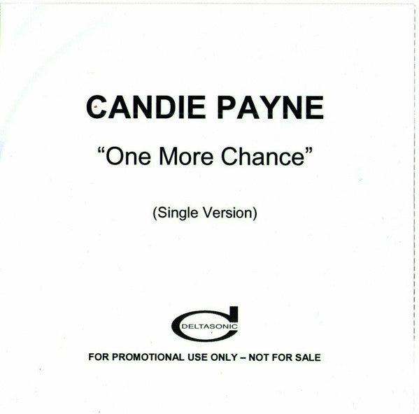 Candie Payne : One More Chance (CDr, Single, Promo)